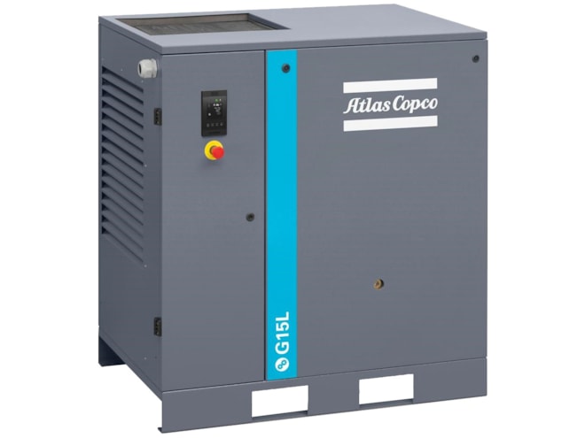 Atlas Copco G15L–22 Oil-Injected Rotary Screw Air Compressor — G18-125 AP